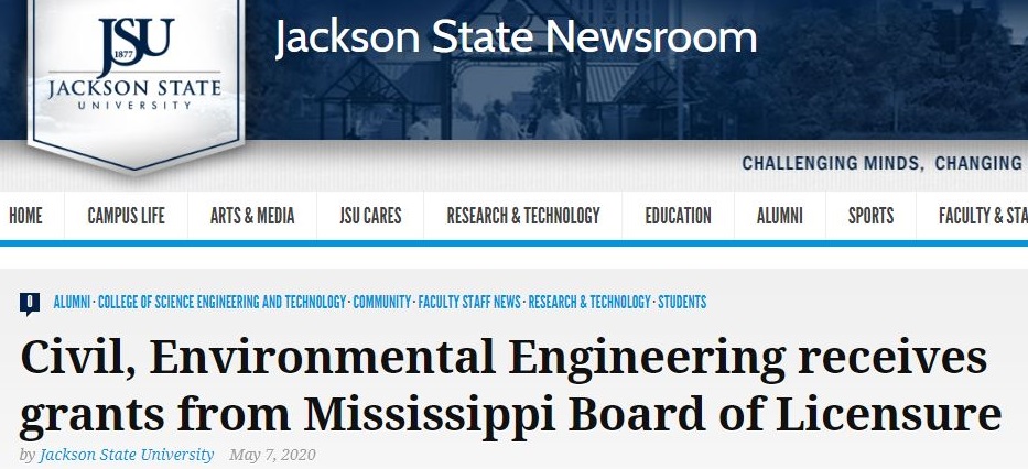 JSU newsroom article