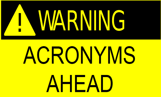 acronym warning sign