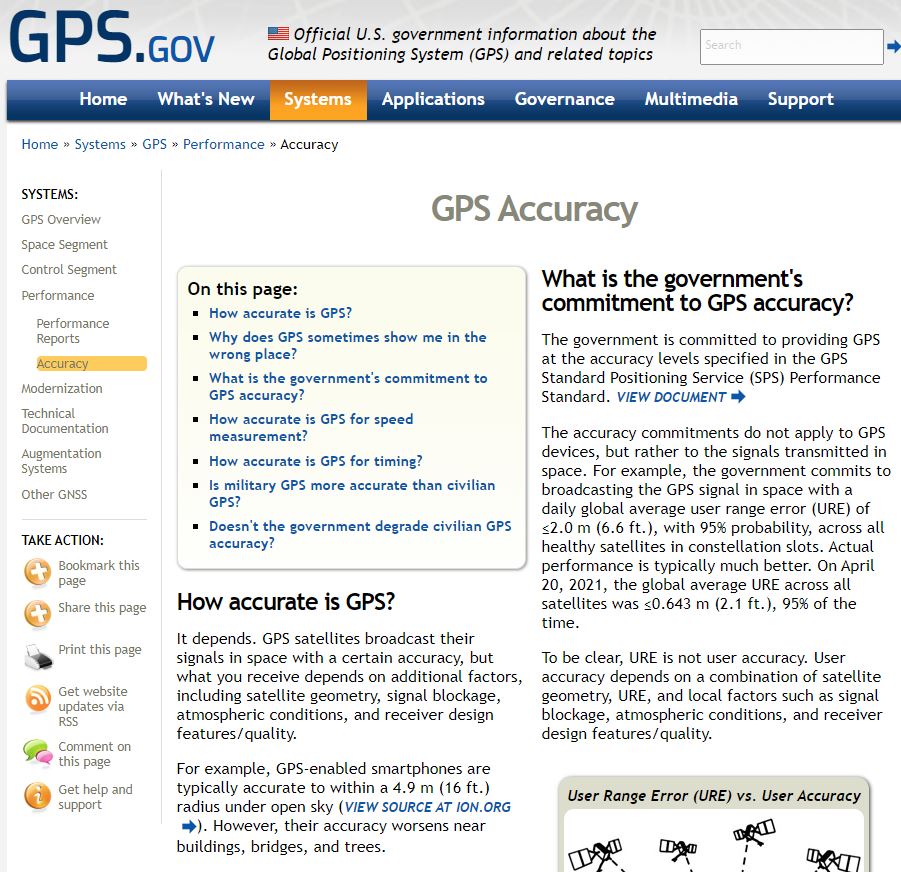 GPS.gov image capture